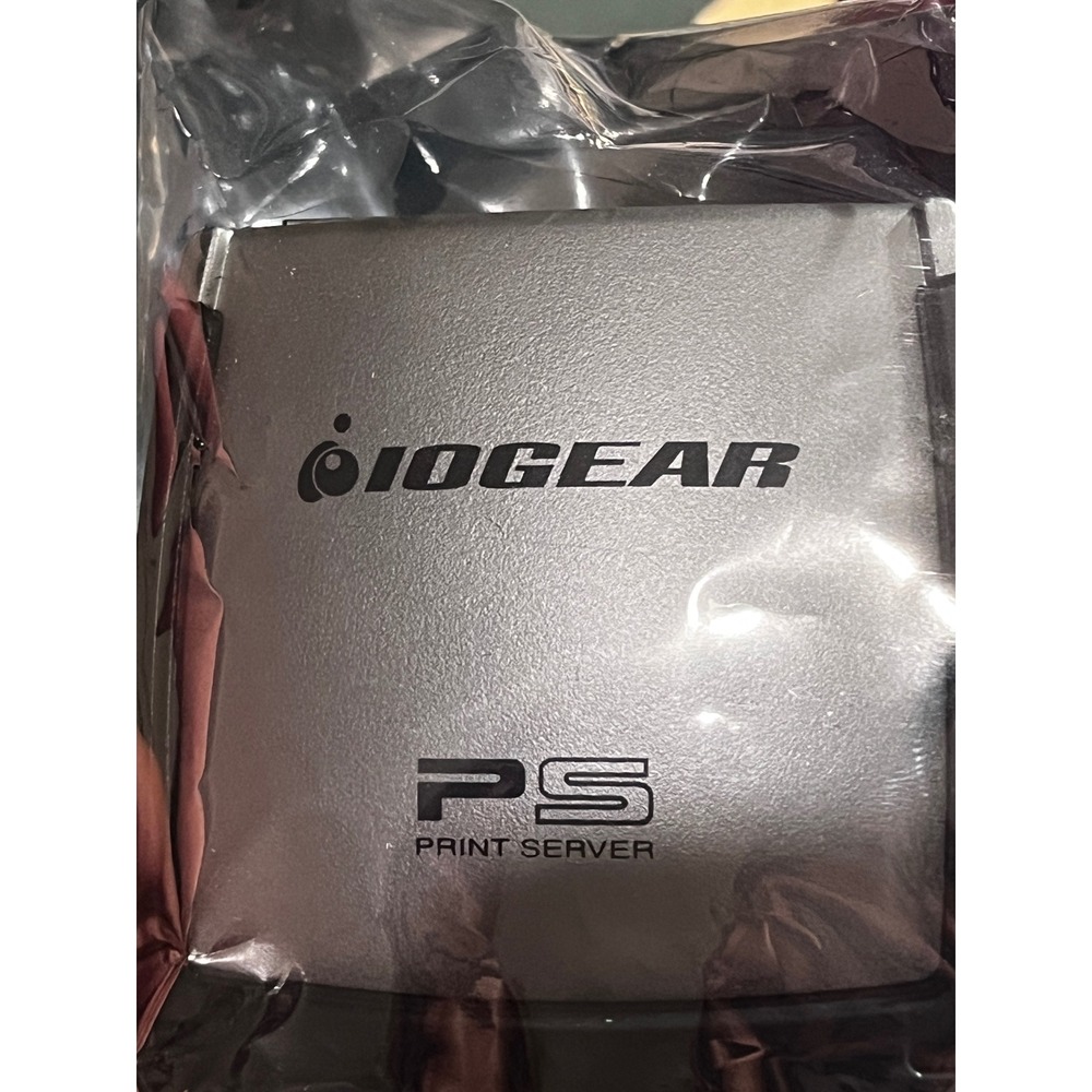 IOGear GPSU21 1-Port USB 2.0 Print Server w/ AC Adapter & USB Cable New Open Box - Picture 4 of 16
